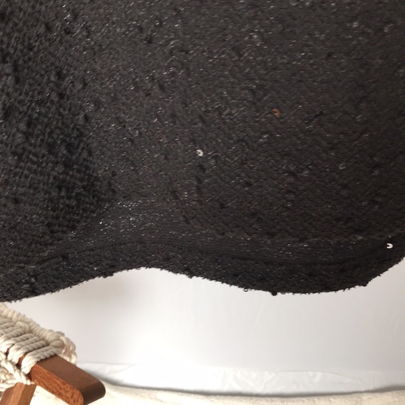 Lady Dutch sequinned scoop neck short sleeve top - Picture 4 of 5